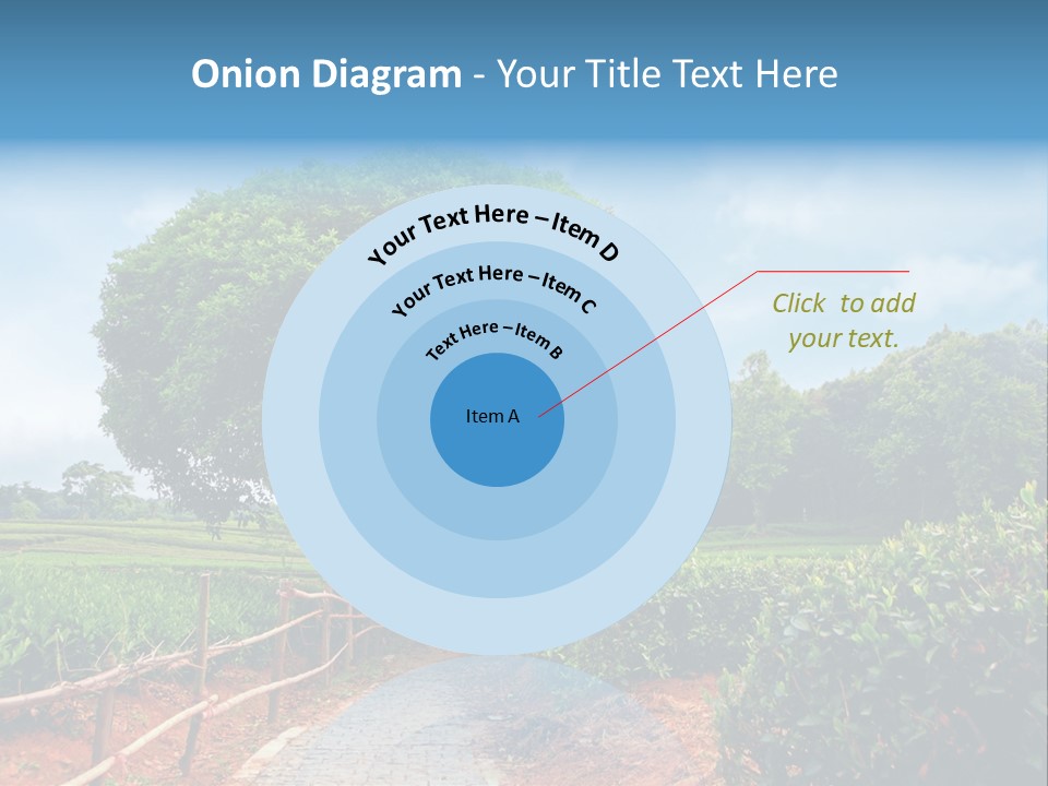 Green Landscape PowerPoint Template