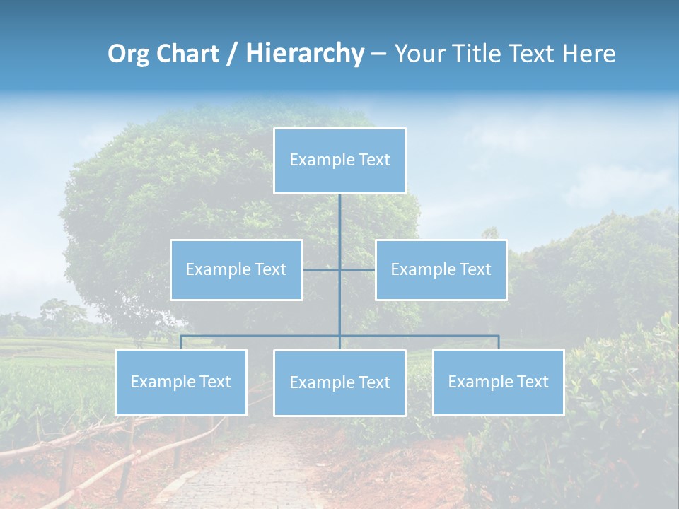 Green Landscape PowerPoint Template
