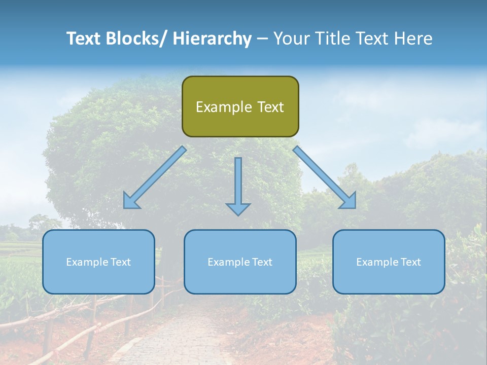 Green Landscape PowerPoint Template