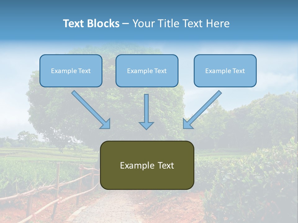 Green Landscape PowerPoint Template