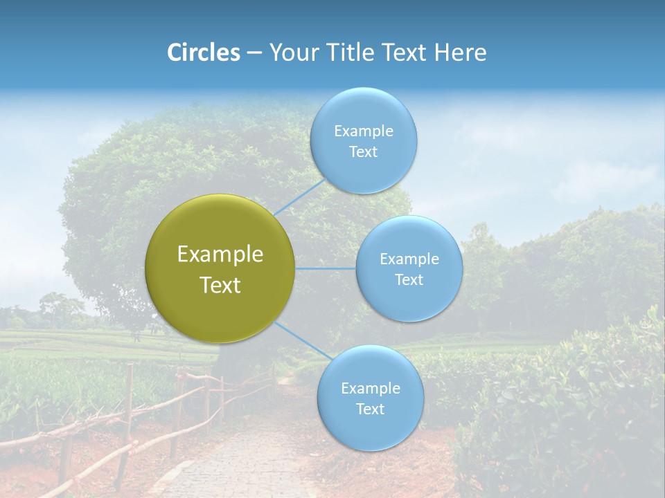 Green Landscape PowerPoint Template