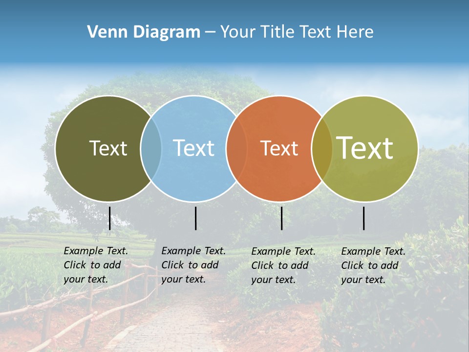 Green Landscape PowerPoint Template