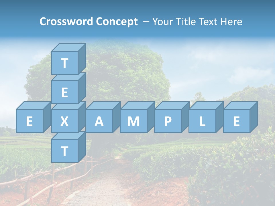 Green Landscape PowerPoint Template