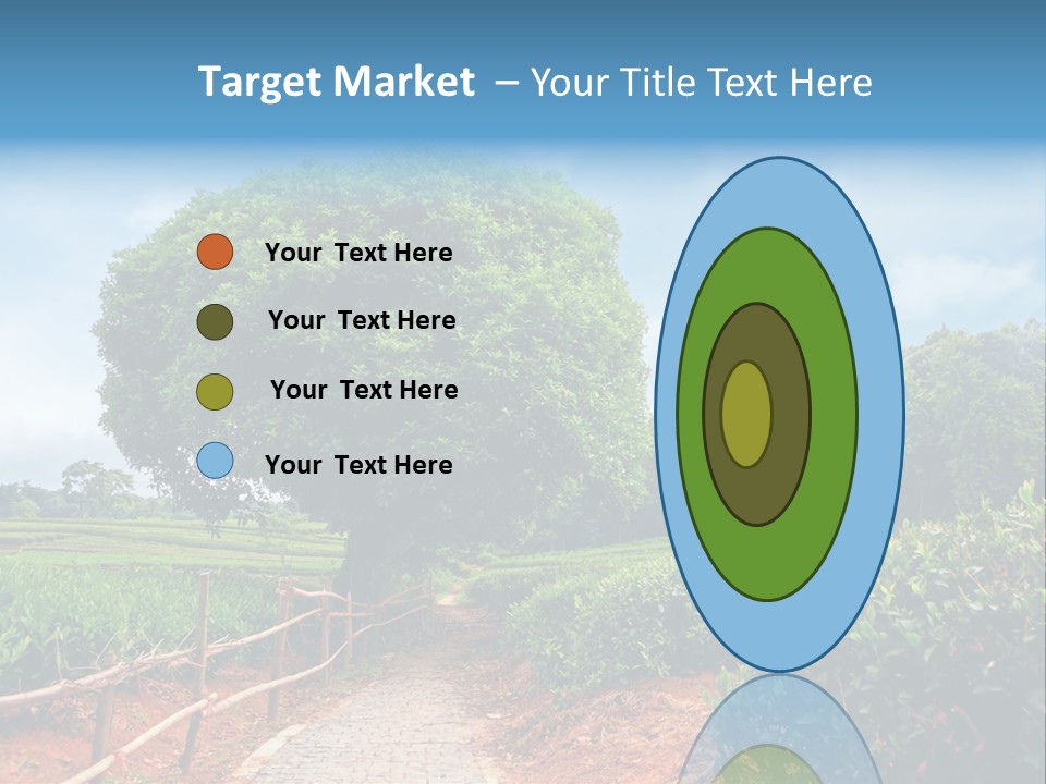 Green Landscape PowerPoint Template