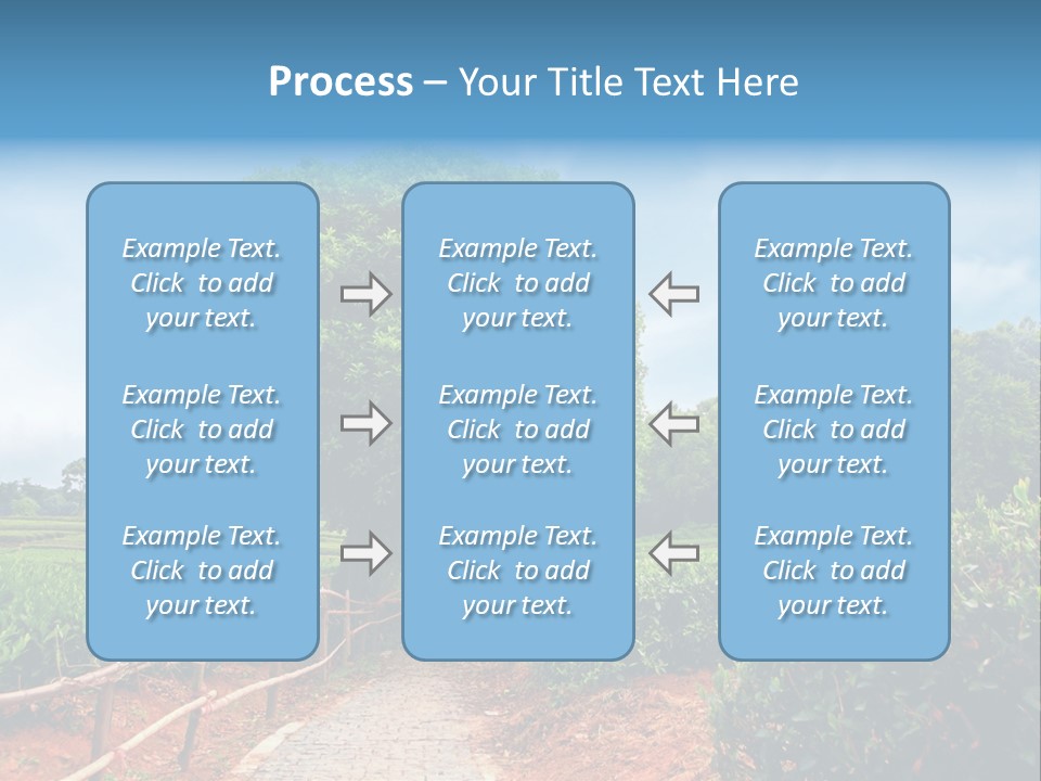 Green Landscape PowerPoint Template