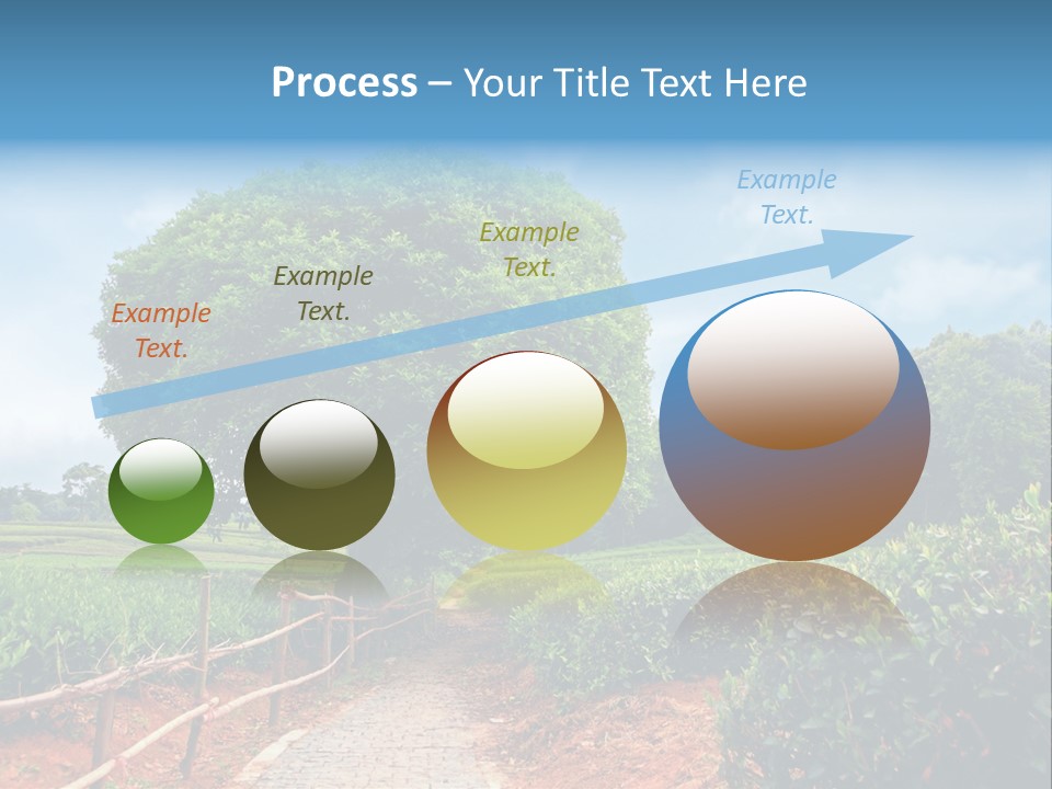 Green Landscape PowerPoint Template