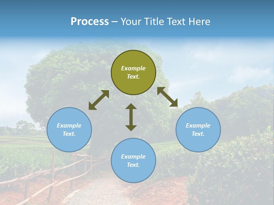Green Landscape PowerPoint Template