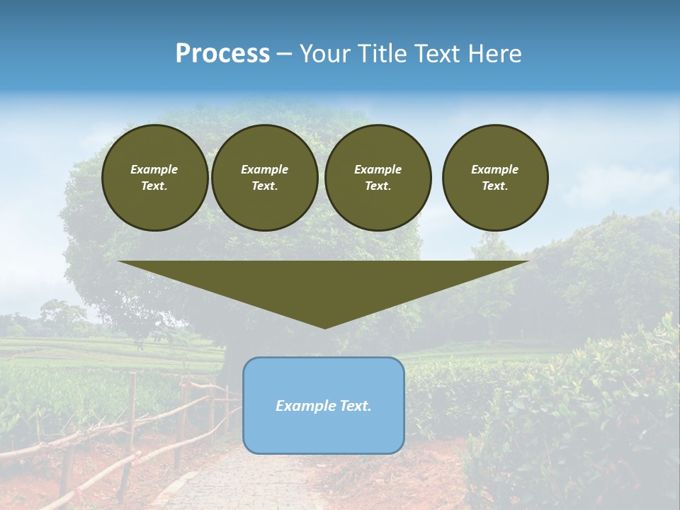 Green Landscape PowerPoint Template