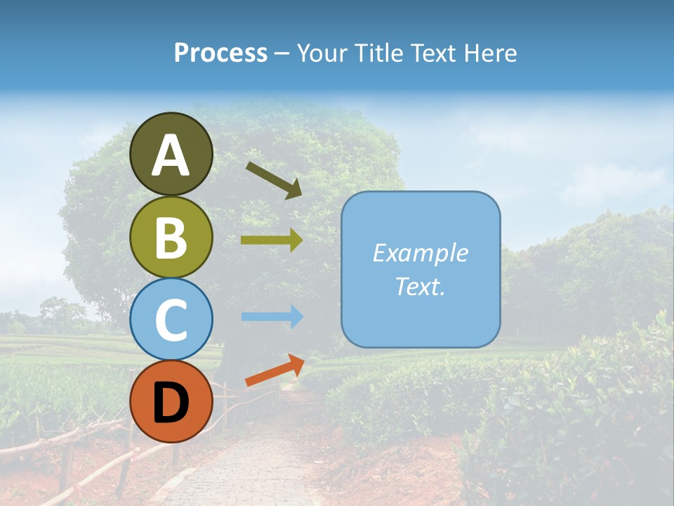 Green Landscape PowerPoint Template