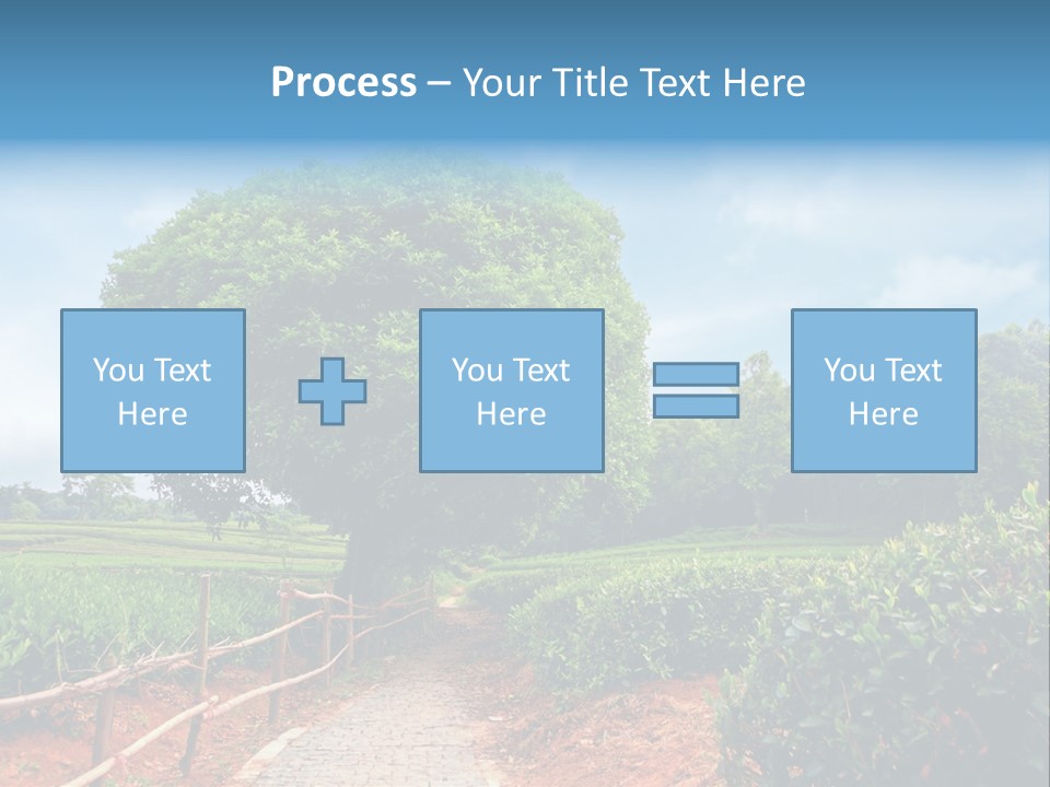 Green Landscape PowerPoint Template