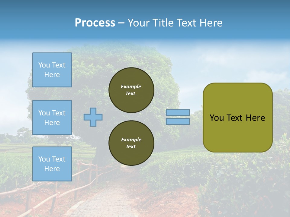 Green Landscape PowerPoint Template