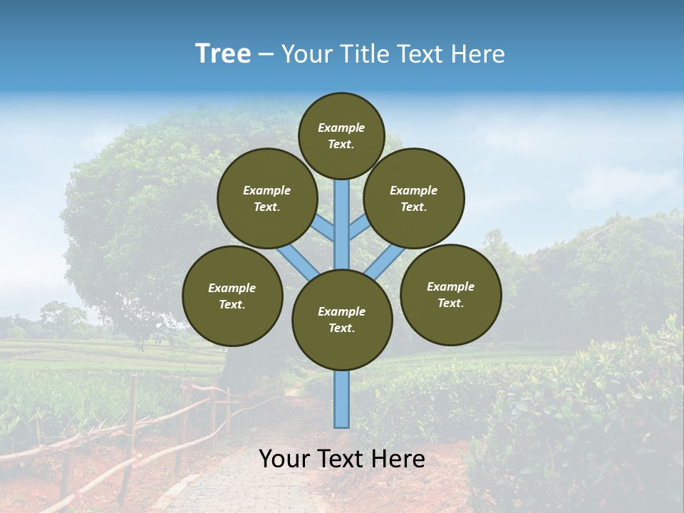 Green Landscape PowerPoint Template