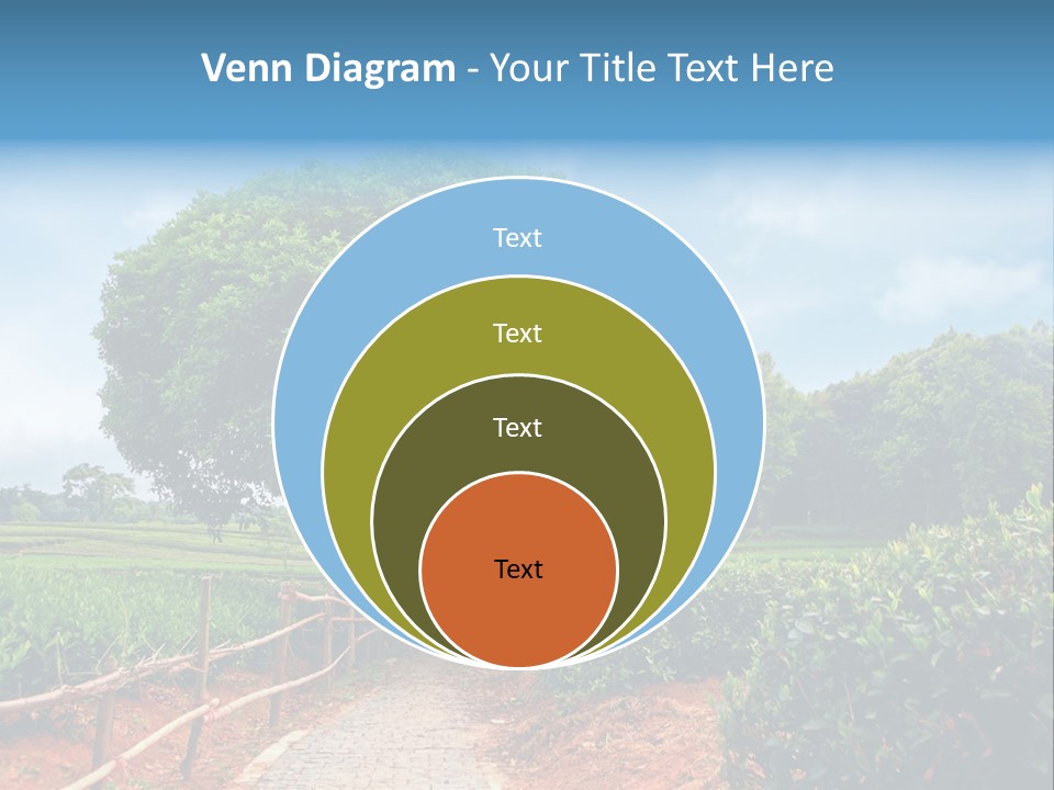 Green Landscape PowerPoint Template