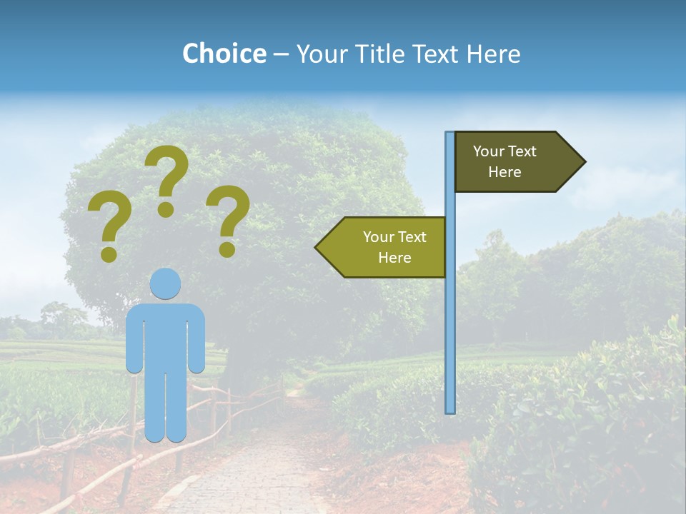 Green Landscape PowerPoint Template