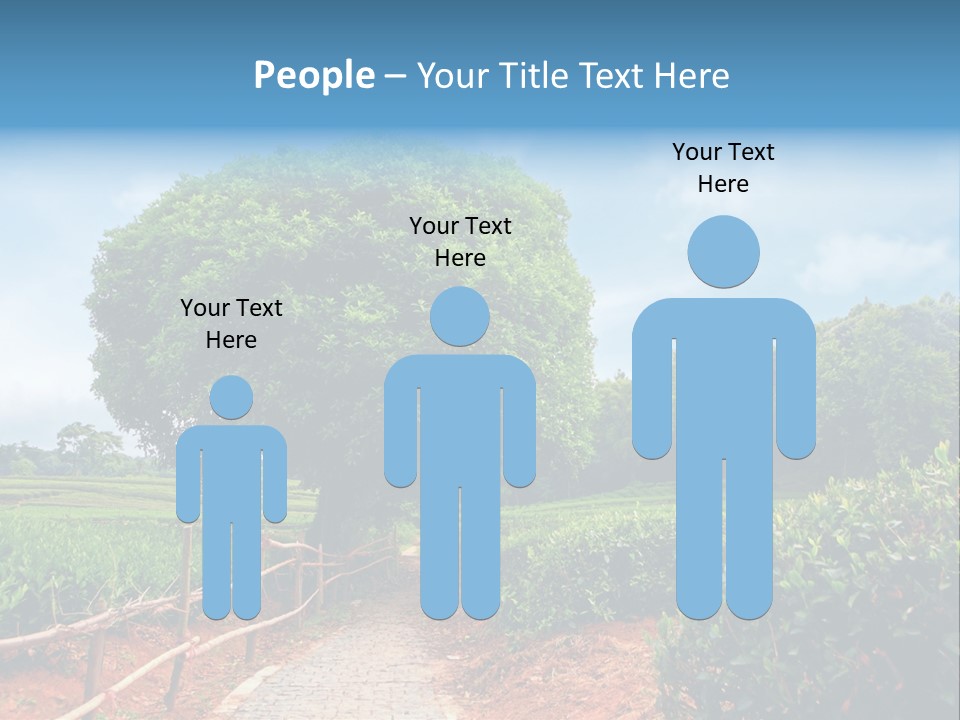 Green Landscape PowerPoint Template