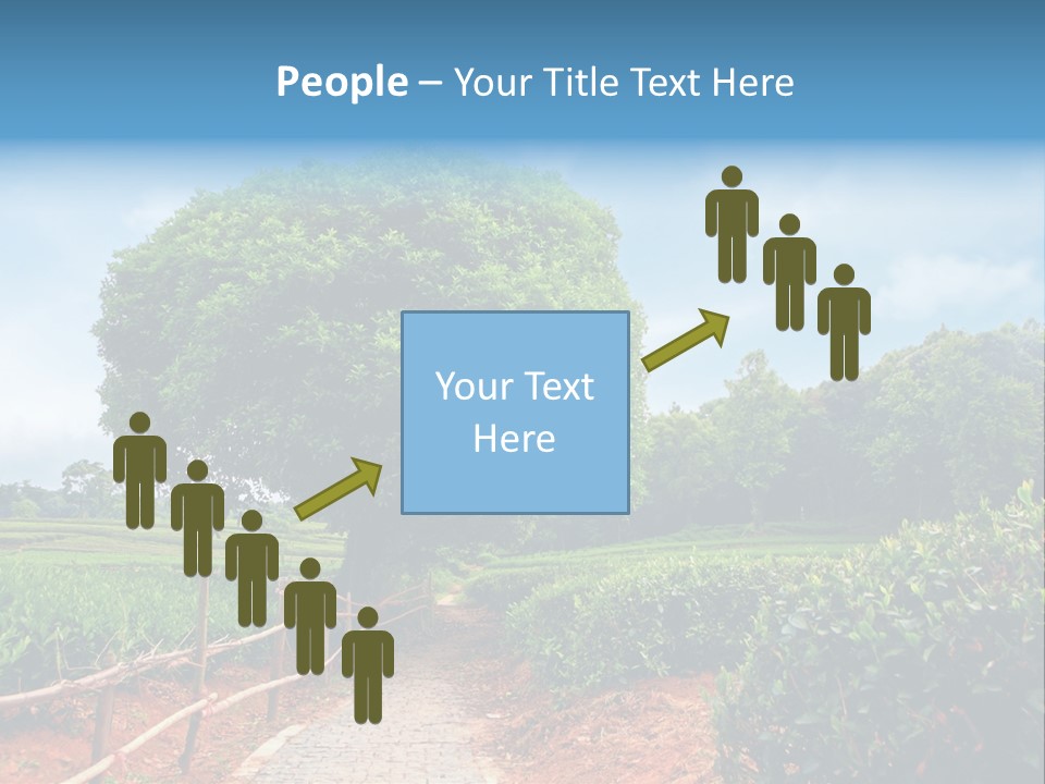 Green Landscape PowerPoint Template