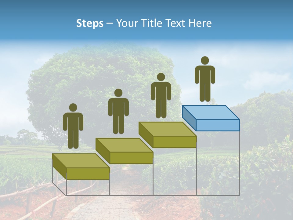 Green Landscape PowerPoint Template