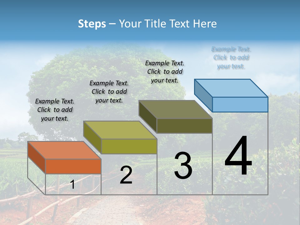 Green Landscape PowerPoint Template