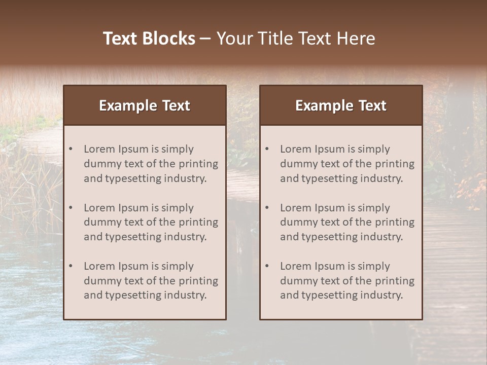 Bridge Hd PowerPoint Template