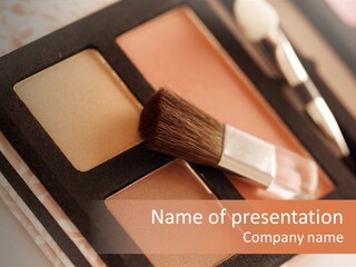 Makeup Products PowerPoint Template