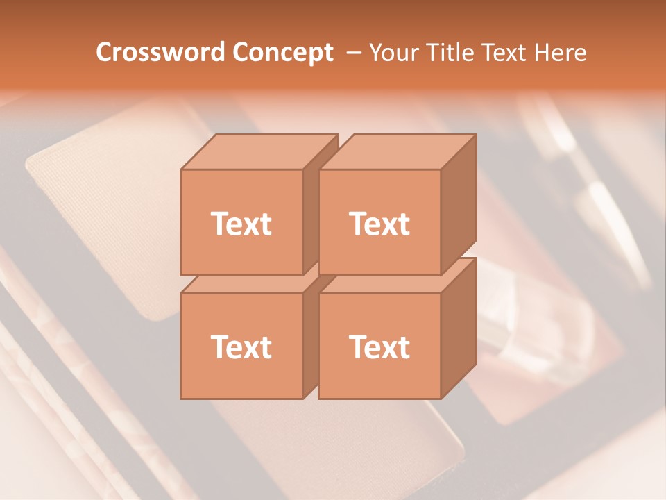 Makeup Products PowerPoint Template