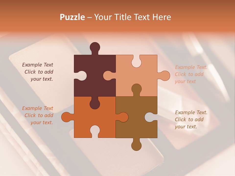 Makeup Products PowerPoint Template