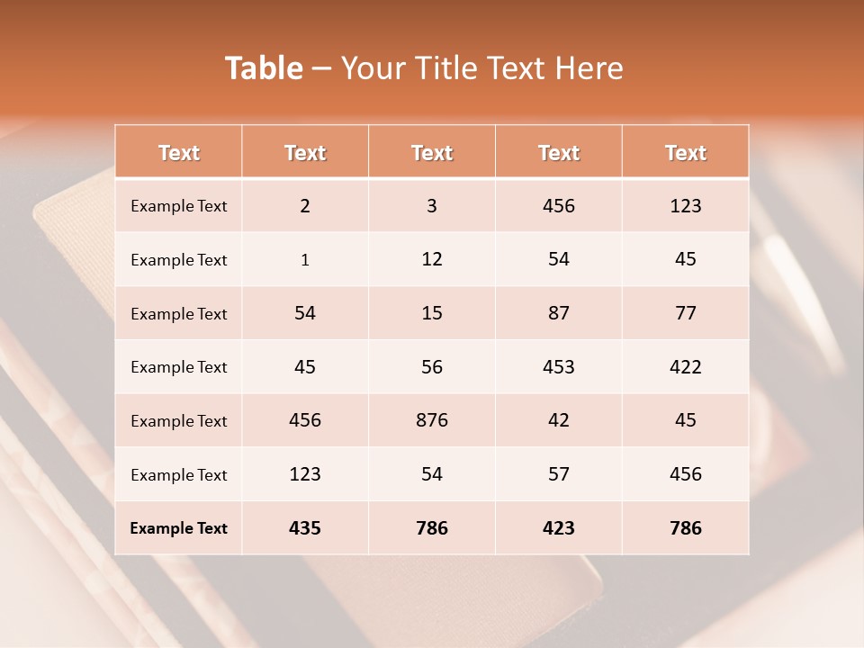 Makeup Products PowerPoint Template