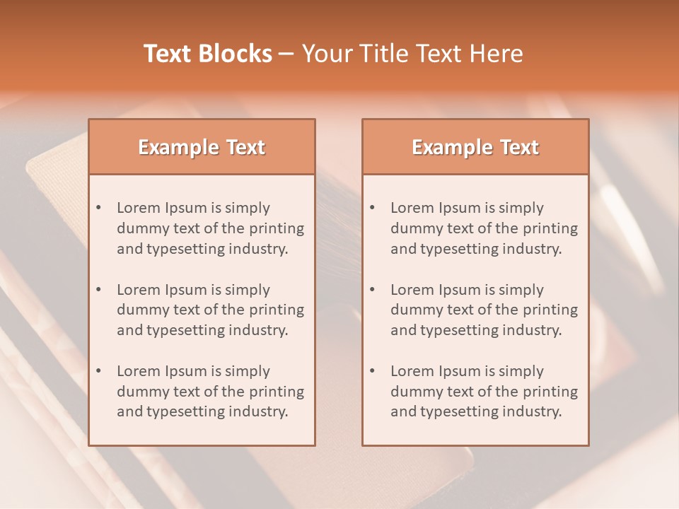 Makeup Products PowerPoint Template