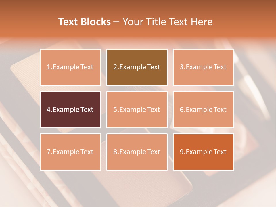 Makeup Products PowerPoint Template