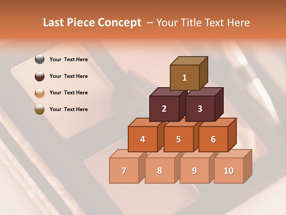 Makeup Products PowerPoint Template