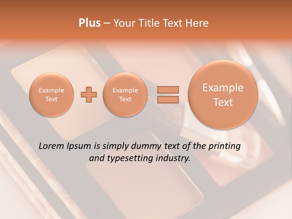Makeup Products PowerPoint Template
