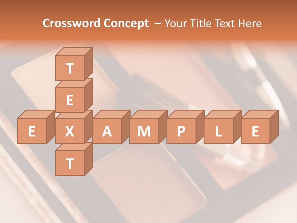 Makeup Products PowerPoint Template