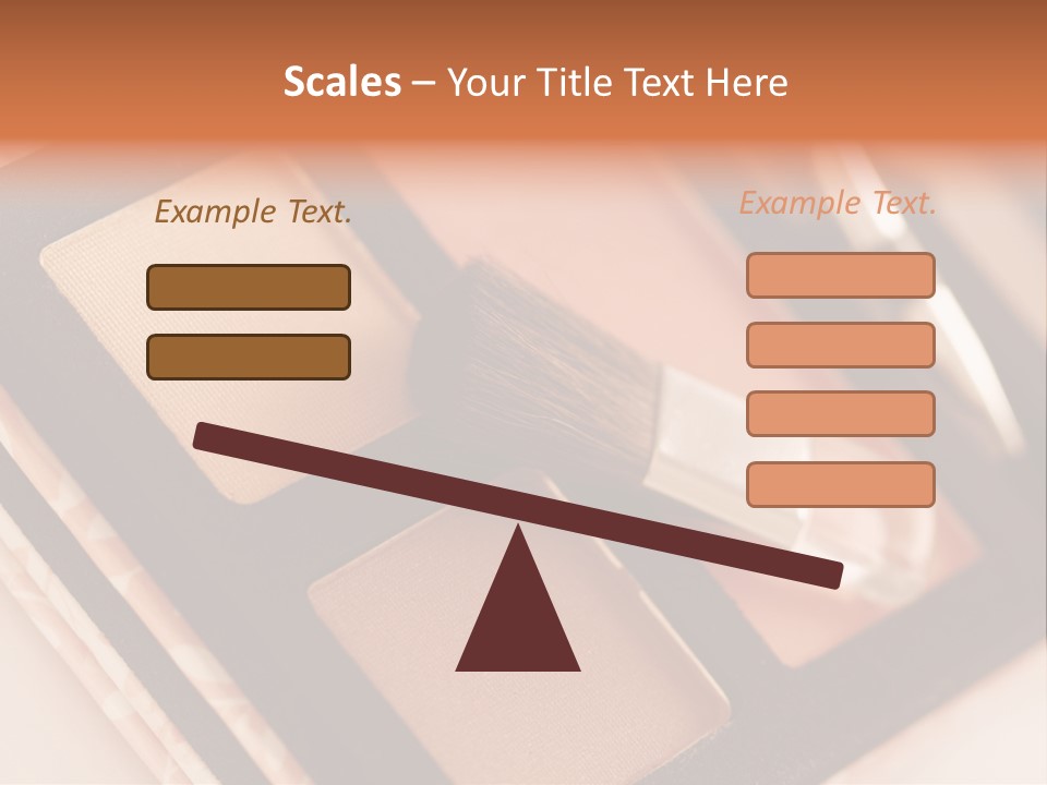 Makeup Products PowerPoint Template