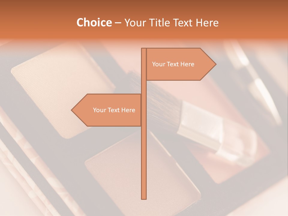 Makeup Products PowerPoint Template