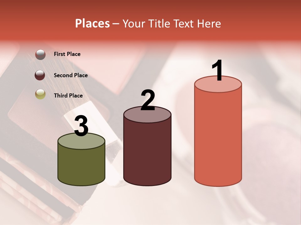 Make Up Products PowerPoint Template