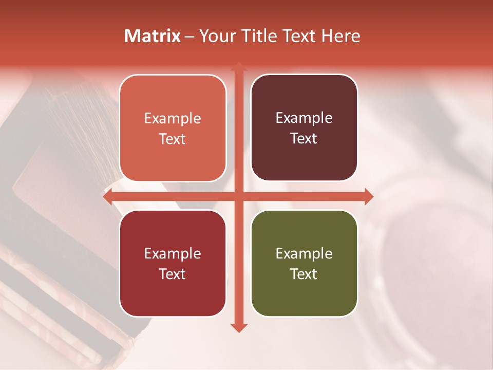 Make Up Products PowerPoint Template