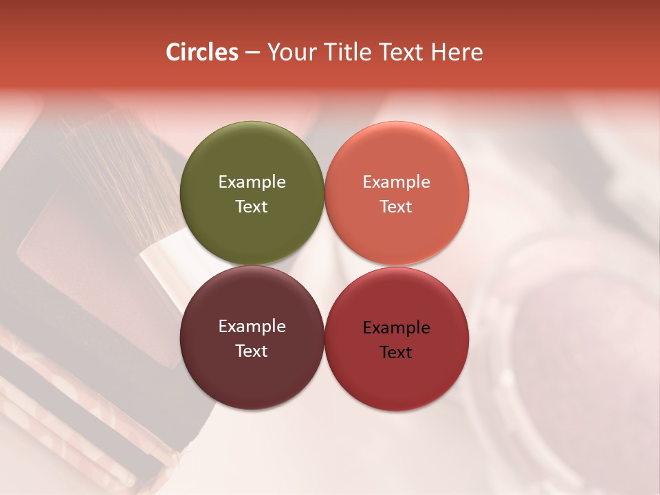 Make Up Products PowerPoint Template