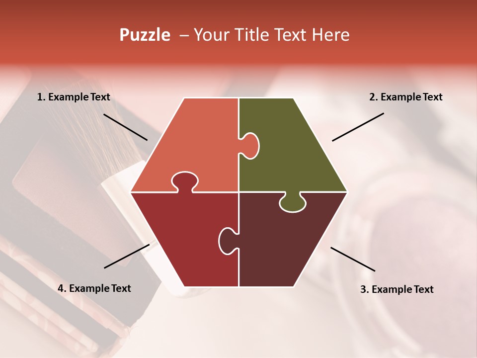 Make Up Products PowerPoint Template