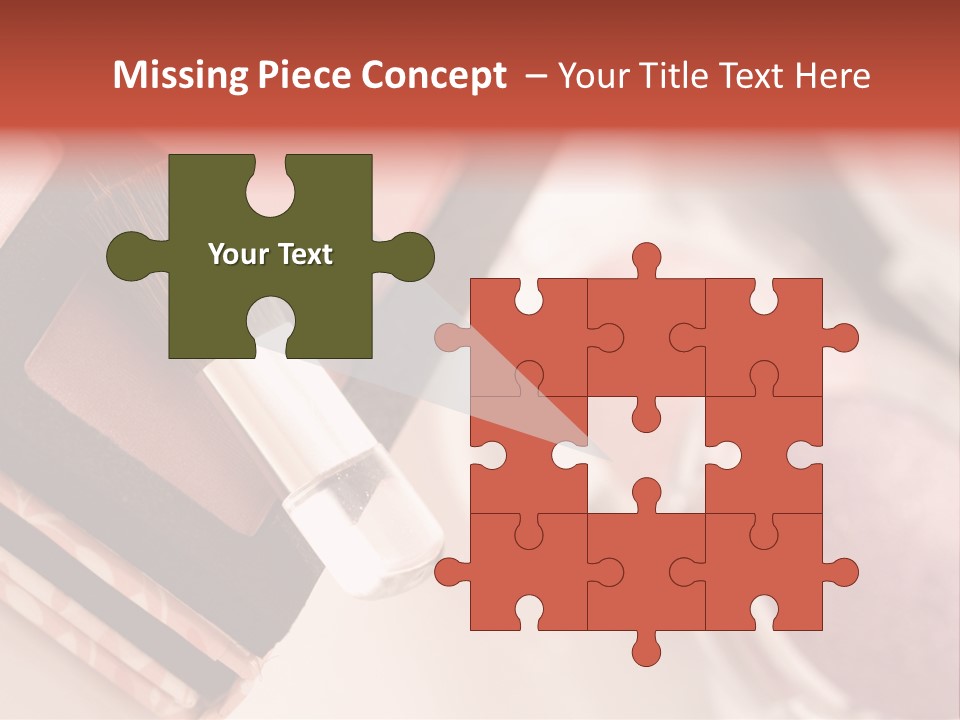 Make Up Products PowerPoint Template