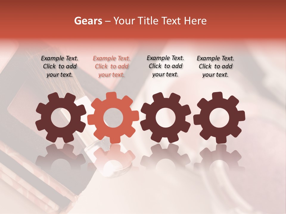 Make Up Products PowerPoint Template