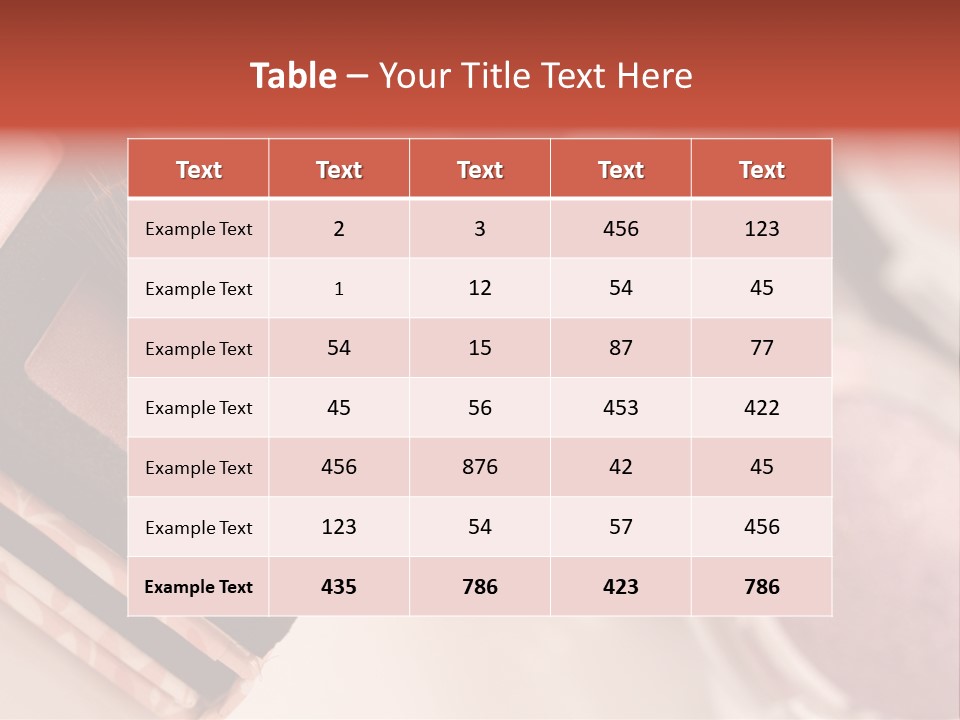 Make Up Products PowerPoint Template