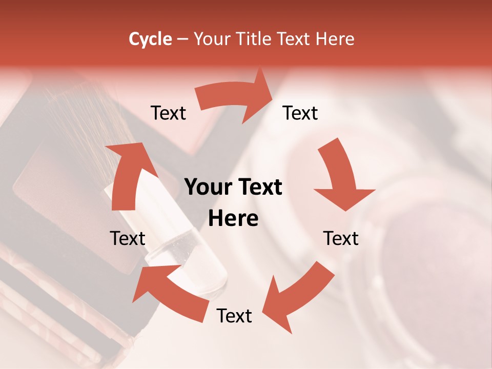 Make Up Products PowerPoint Template