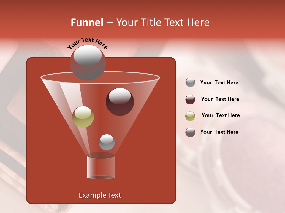 Make Up Products PowerPoint Template