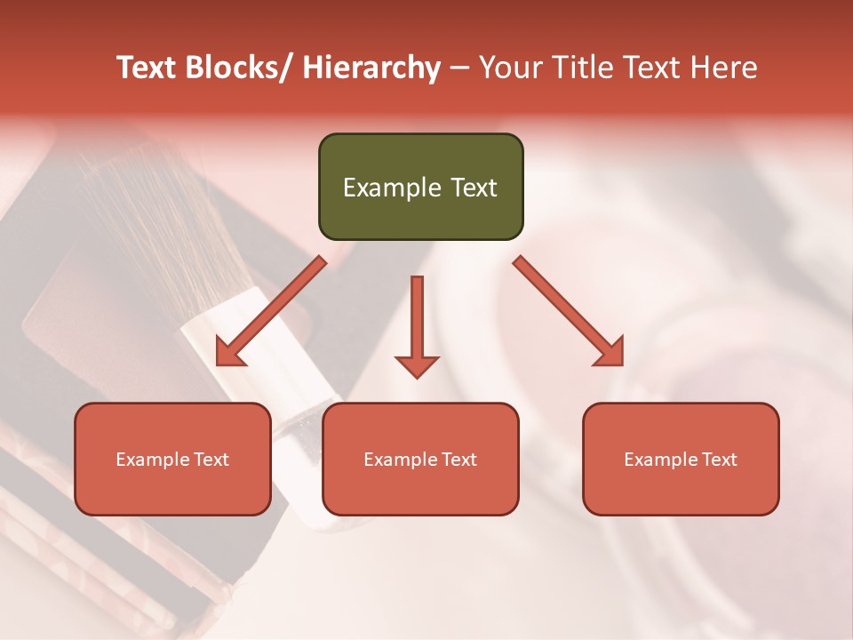 Make Up Products PowerPoint Template