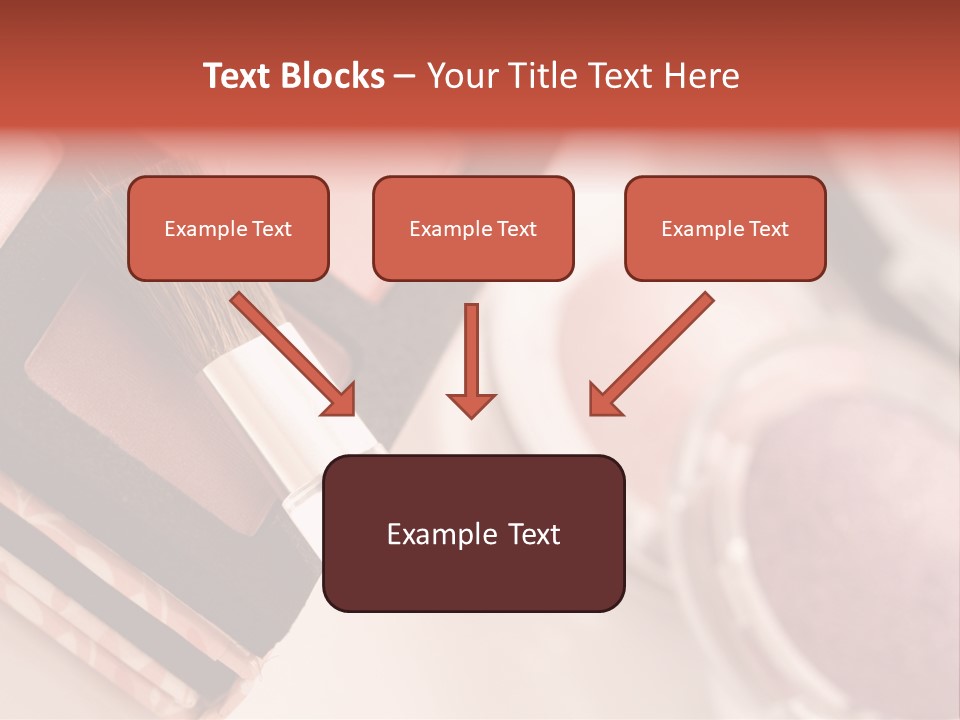 Make Up Products PowerPoint Template