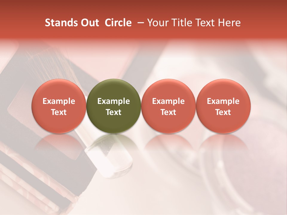 Make Up Products PowerPoint Template