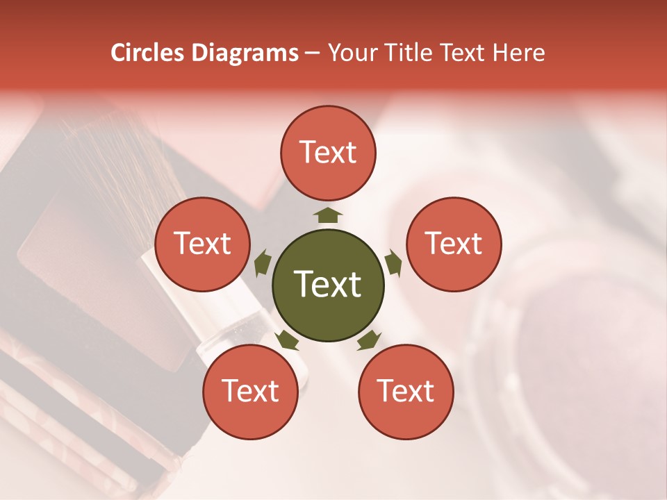 Make Up Products PowerPoint Template