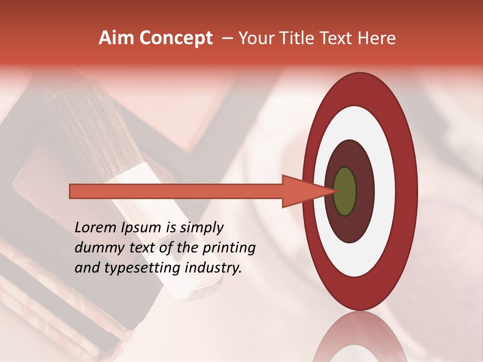 Make Up Products PowerPoint Template