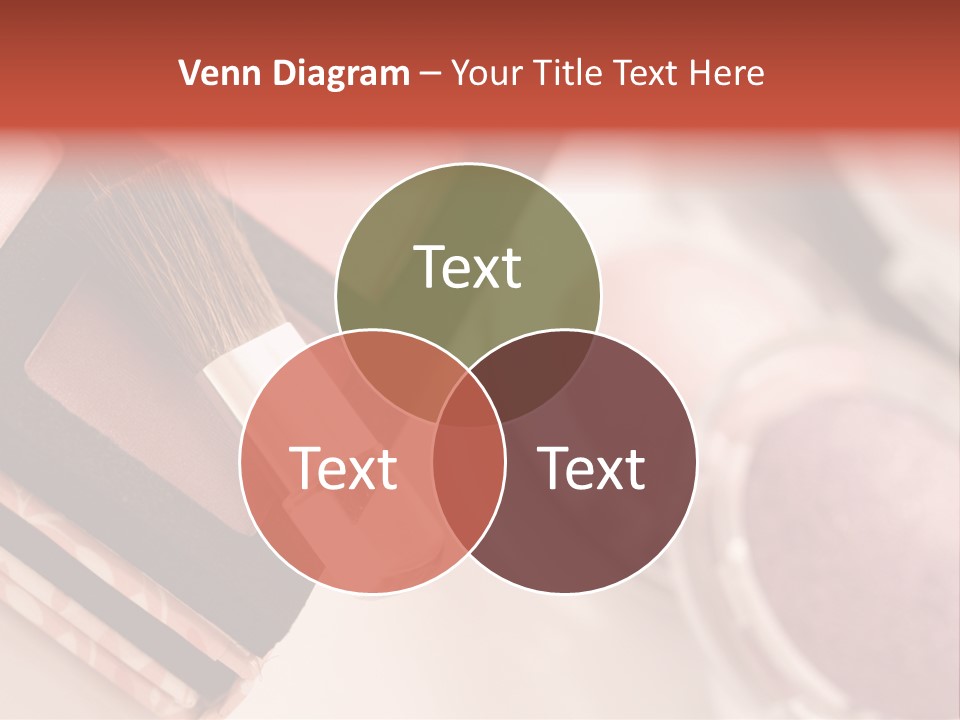 Make Up Products PowerPoint Template