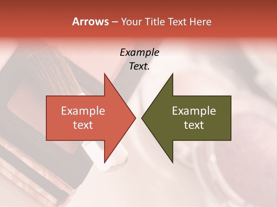 Make Up Products PowerPoint Template